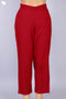 Cambric Cotton Pants With Elasticated Waistband